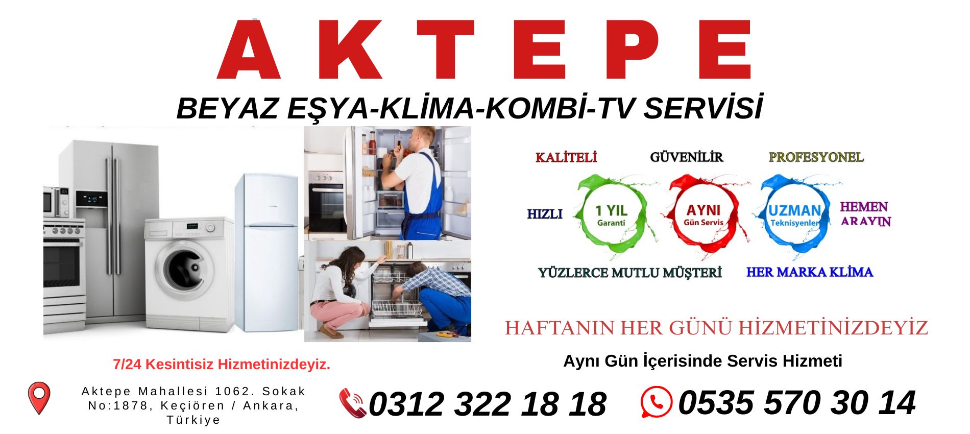 Aktepe Beyaz Eşya